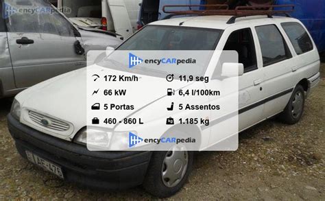 ford escort 1.6 16v ficha técnica|Ford Escort 1.6 16V Fun 1995